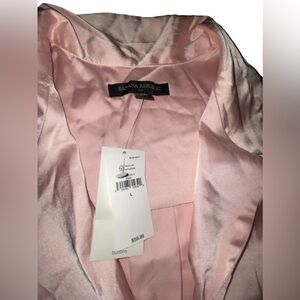 Women’s sz Large silky sleeveless pink blouse by Banana Republic NWTS